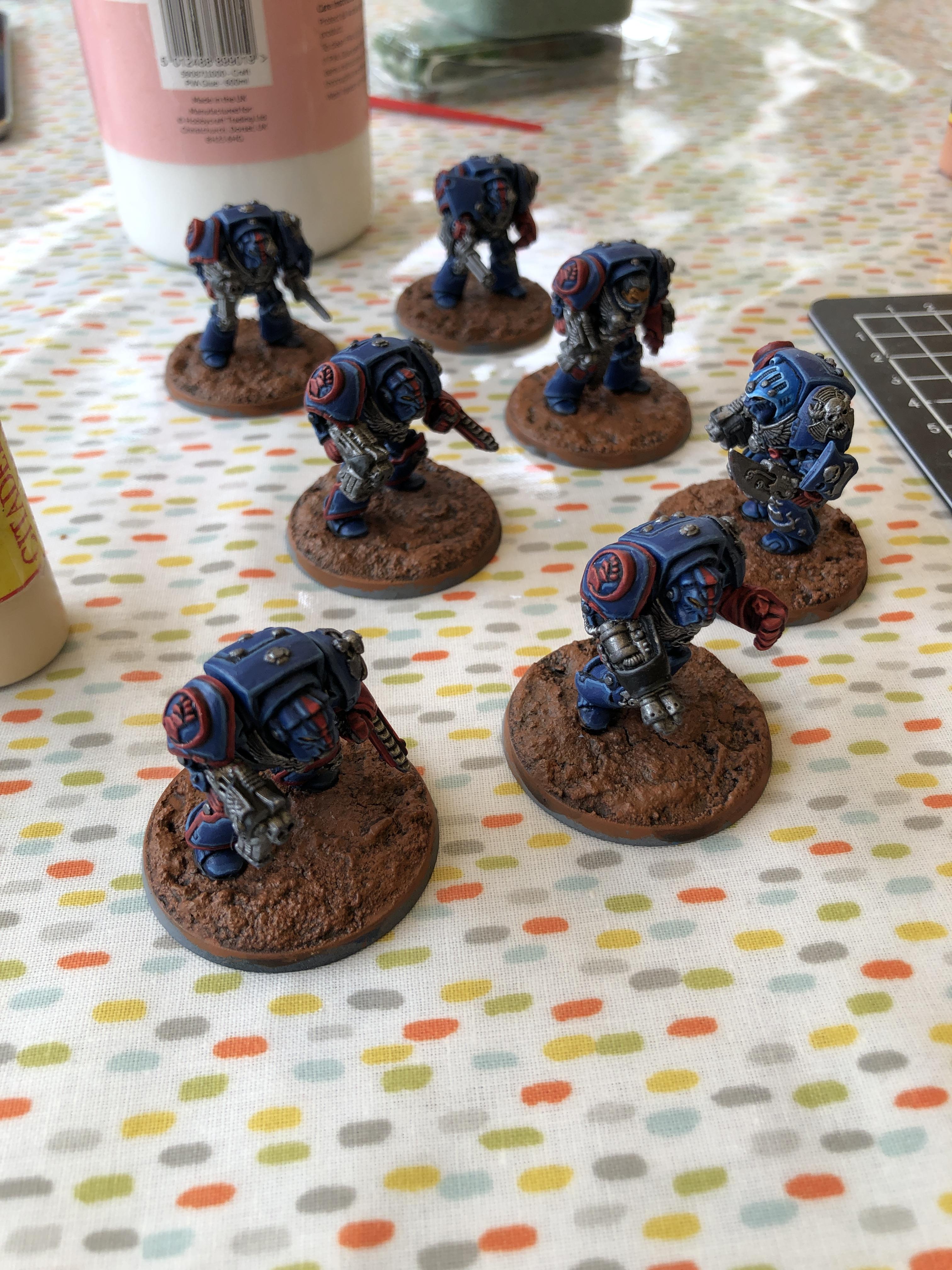 Rogue Trader Space Marines – Terminator Saturnine En Métal + Sac à Dos